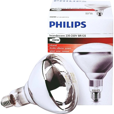 Philips BR125 IR 250W E27 230-250V CL 1CT