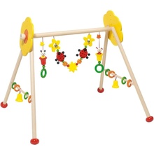 Heimess Drevená hrazdička Kvetinky a chrobáčikovia