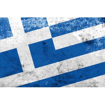 DIMEX ART s. r. o Флизелинов фототапет гръцко знаме 375 x 250 см