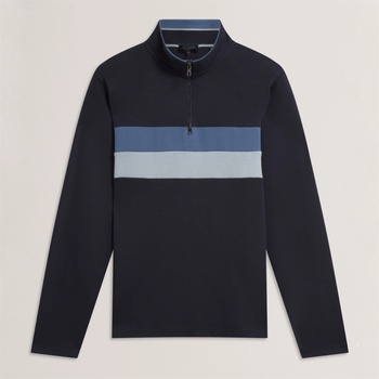 Ted Baker Men's 1/4 Zip Fleece - Navy