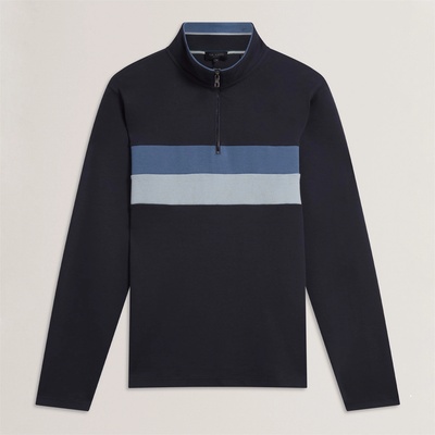 Ted Baker Men's 1/4 Zip Fleece - Navy