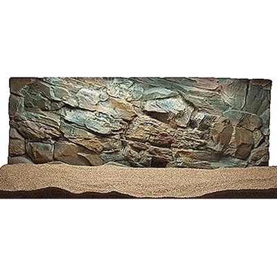 EKOL 3D Фон за аквариум 100x60 см - СКАЛА