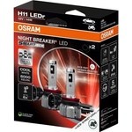 OSRAM Комплект от 2 бр. автомобилни LED крушки NIGHT BREAKER SMART H11 PGJ19-2/14W/12V 6000K - Osram (OA0049)