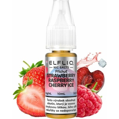 ELF LIQ Strawberry Raspberry Cherry Ice 10 ml 20 mg