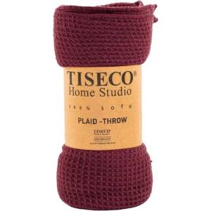 Tiseco Home Studio Одеяло 130x170 cm Mini Waffle - Tiseco Home Studio (3430POMEGRANATE)