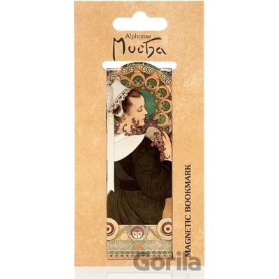 Presco Group Magnetická záložka Alfons Mucha – Heather