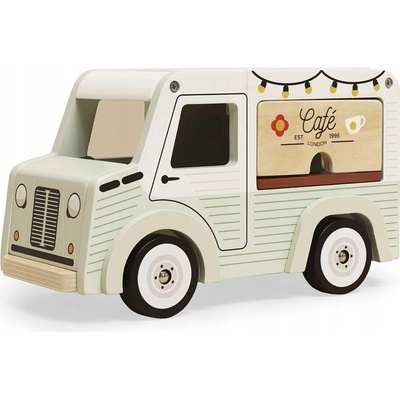 Le Toy Van Drevené retro auto kaviareň hračka pre deti obchod s kávou