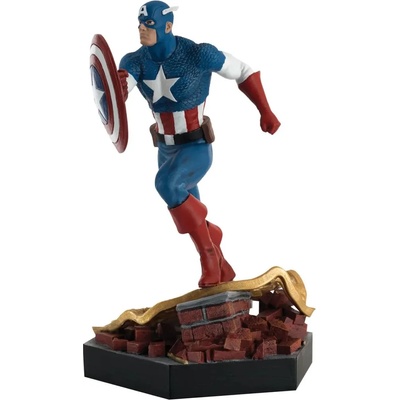 Eaglemoss Статуетка Eaglemoss Marvel: Captain America - Captain America, 16 cm (MVSEN002-Z50)