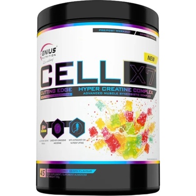 GENIUS NUTRITION CELL-X7 | with Betaine, D-Ribose and Beta-Alanine [720 грама] Gummy bear