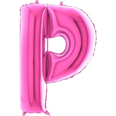 Grabo Balónek fóliový písmeno růžové P 102 cm