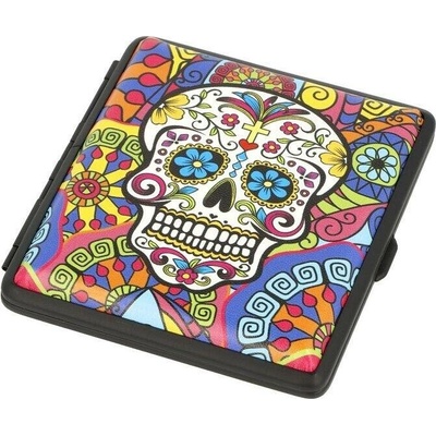 Angelo Skull Funky cigaretové pouzdro 20 cigaret 3 – Zboží Dáma