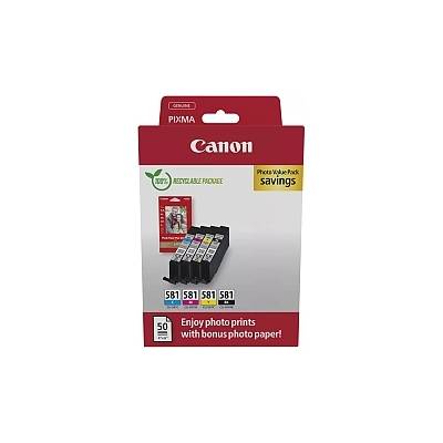 Canon CLI-581 C/M/Y/BK Photo Value Pack (2106C006AA)