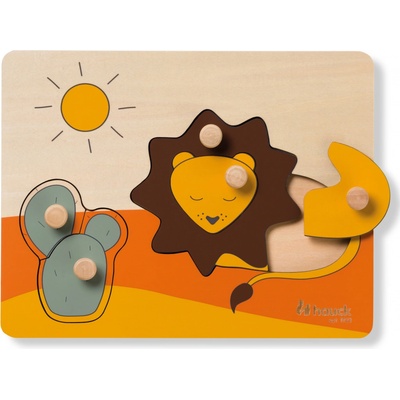 Hauck puzzle s úchytmi N Sort Lion