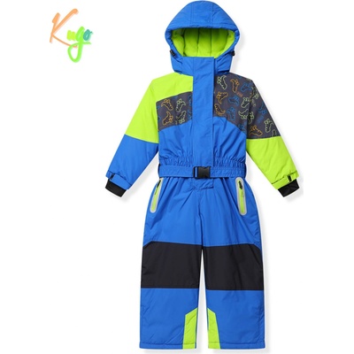 Kombinéza zimní kojenecká dětská chlapecká KUGO PB Modrá – Zboží Mobilmania