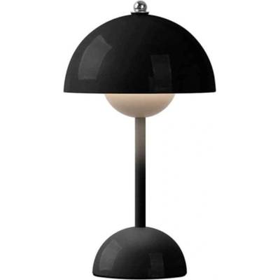 Настолна лампа Giftdecor, форма на гъба, 1.5 W, черна (2123050046)