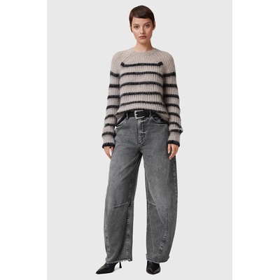 AllSaints Памучни дънки AllSaints JETT в сиво W043EC (W043EC)