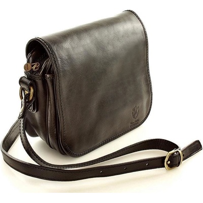 Vera Pelle dámska crossbody kabelka Alabama Classico L87c čierna