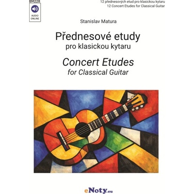 Prednesové etudy pre klasickú gitaru
