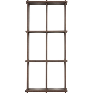 OYOY Living Design На няколко нива стенен рафт от масивен ясен в тъмно естествен цвят 42, 5 cm Grid - OYOY Living Design (L300951)