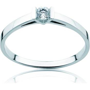 SAVICKI Годежен пръстен Solitaire: бяло злато. диамант