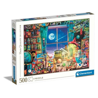 Clementoni - Пъзел PZL 500 To the Moon 500 ч