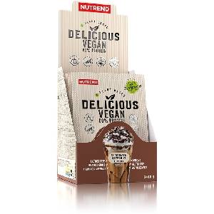 Nutrend Delicious Vegan Protein, шоколад с лешник, 5 сашета, Nutrend