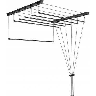 Erga 6x190 cm čierny ERG-SEP-10SUSSU6PCZ19