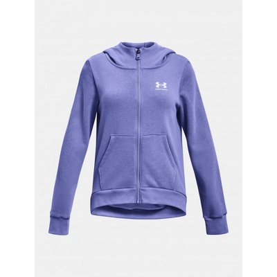 Under Armour Dívčí fleecová mikina Rival Fleece LU FZ Hoodie