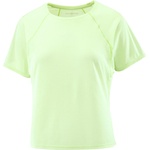Salomon Дамска тениска Salomon Women's SHKout Air Cropp S/S Tee Running shirt - Butterfly (916-5914-0113)