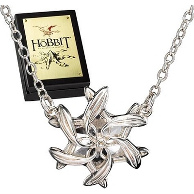 Noble Collection Stříbrný náhrdelník Galadriel Nenya NN1248