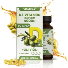 Vitateka Vitamín D3 4000 IU s olivovým olejom 90 kapsúl