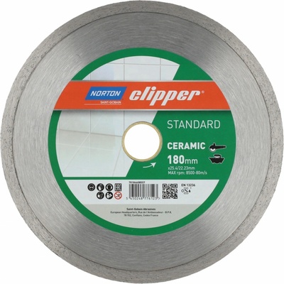Řezný kotouč na keramiku Clipper 180MMX22,23/25,4
