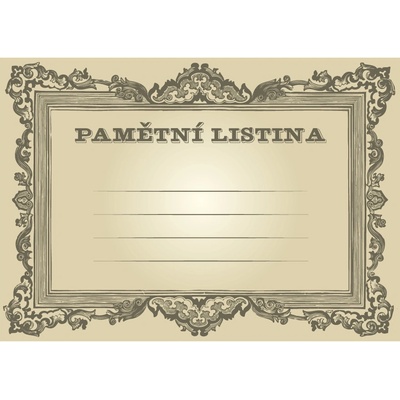 Diplom pamětní listina A5 – Sleviste.cz