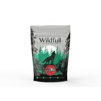 Wildfull dog wildboard all size - Пълноценна суха храна за израснали кучета от всички породи, без зърно, с месо от дива свиня, 2 кг