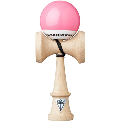 Kendama Krom pop LOL žonglovací dřevěná hračka Růžová