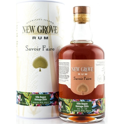 New Grove Savoir Faire Ville Bague Vintage 2004 16y 45% 0,7 l (tuba)