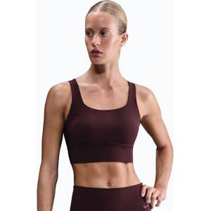 Nike Спортен сутиен Nike Zenvy Medium-Support Training Bra burgundy crush/sail