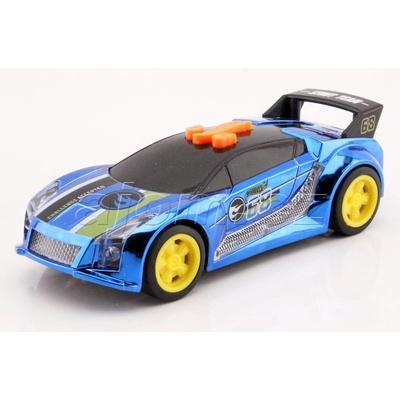 Mattel Hot Wheels Blazing Cruisers Quick N´Sik Blue světlo a zvuk