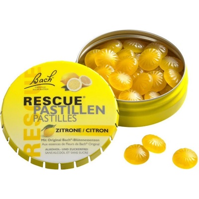 Bachovy originální květové esence Krizové pastilky citron 50 g