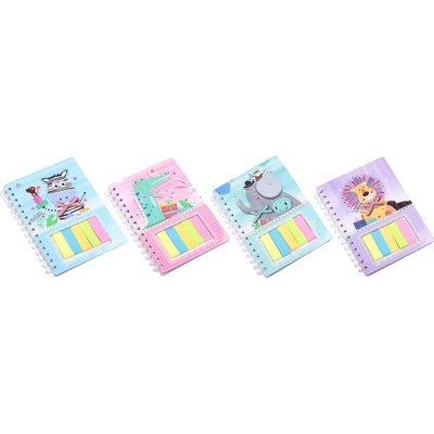 Esuvenýry | Notes 12,1x18,5 cm 60 listů + samolepítka Zvířátka