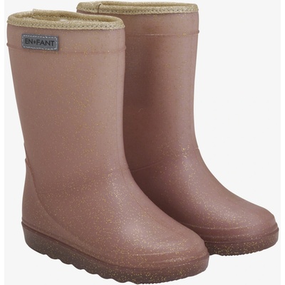 EnFant holínky Rose Taupe Glitter