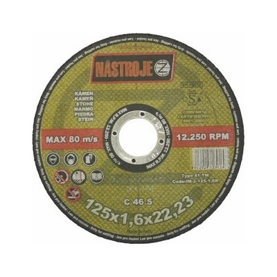 Nástroje cz Kotouč řezný 125 x 1,6 x 22 mm IM-2-125-1,6R