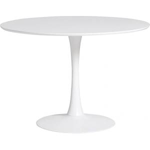 Marckeric Кръгла бяла маса за хранене , ⌀ 110 cm Oda - Marckeric (11992)
