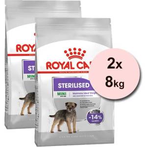 Royal Canin Mini Sterilised гранули за кастрирани малки кучета 2 x 8 кг