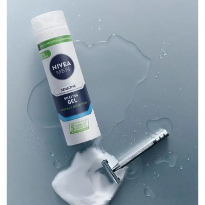 Nivea MEN Sensitive гел за бръснене 200мл (5025970023243)