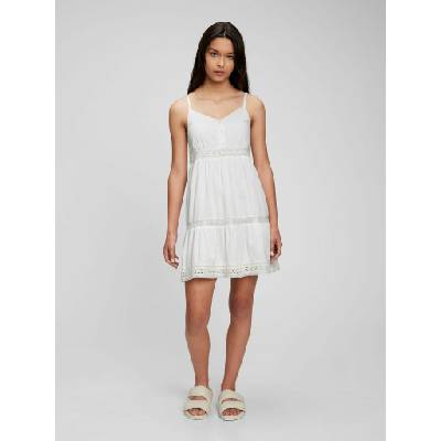 GAP Детска дантелена рокля GAP GAP | Byal | Момичешки | 140