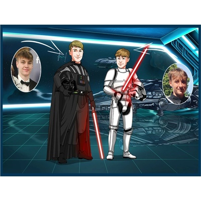 100 x 135 fotografie STAR WARS
