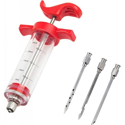 Kitchen&home AG406B Jehla na marinování masa, 3 jehly, 30ml