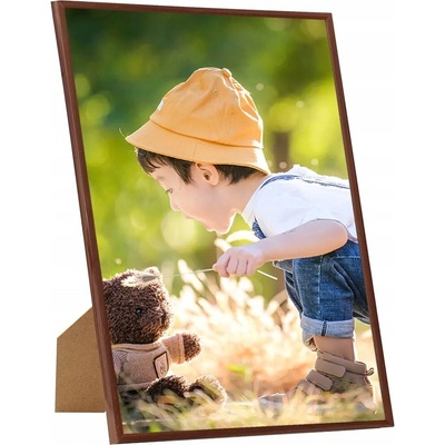 zahrada-XL Fotorámečky koláž 5 ks na zeď/stůl bronzové 59,4 x 84 cm MDF – Hledejceny.cz