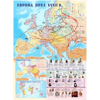 Mapmedia Европа през 18 век